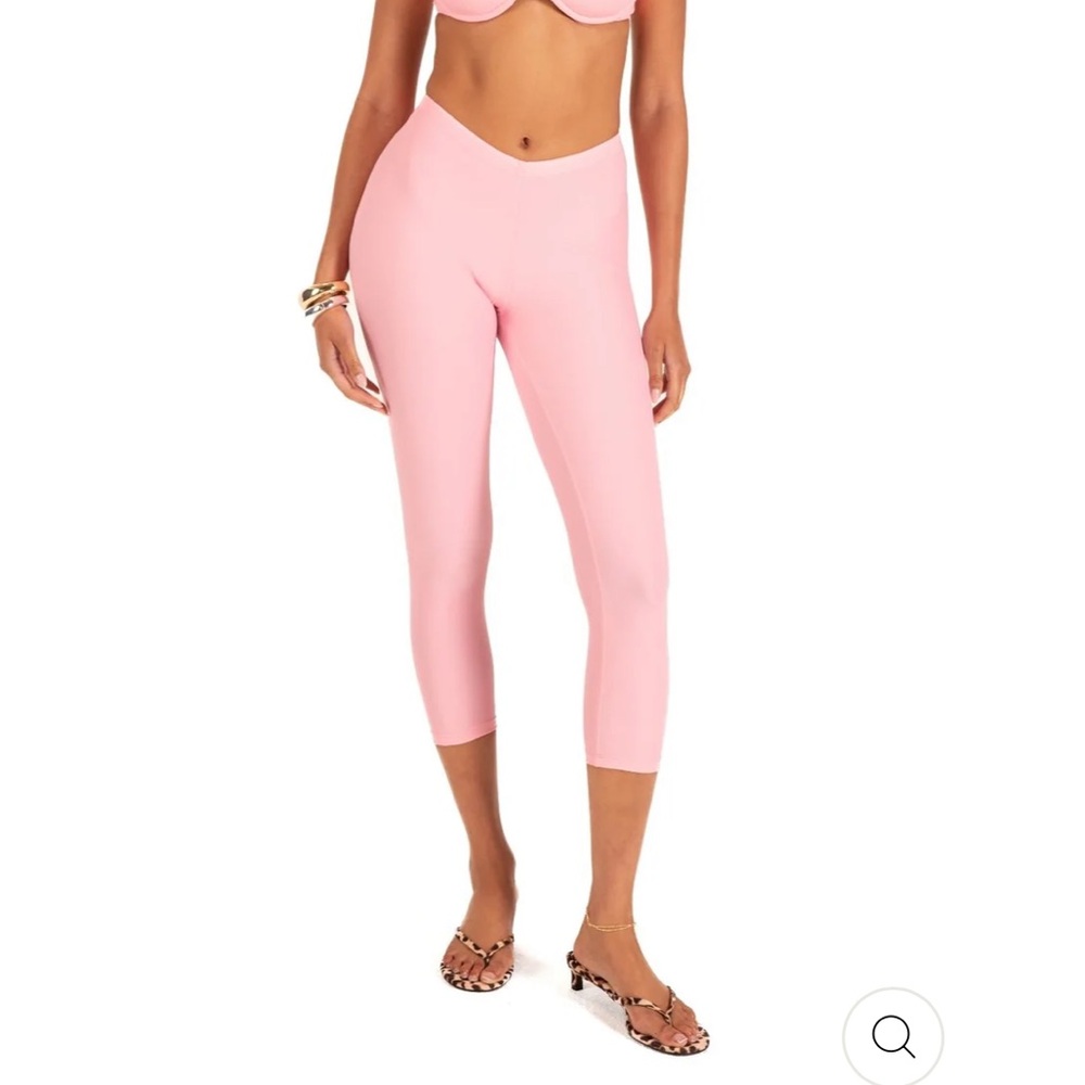 Melissa Simone LYNN CAPRIS SWIM PANT in Pink Size Small NWT